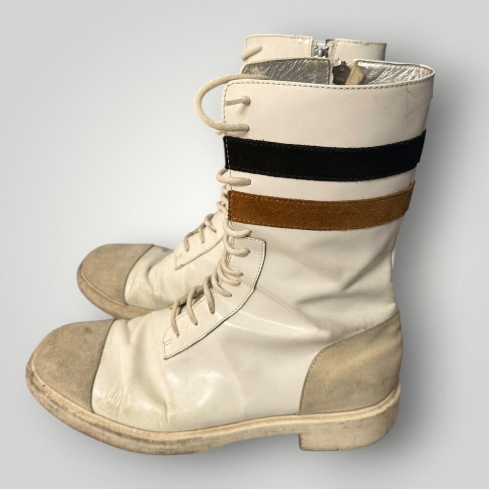 Raf Simons Contrast Stripe Boots sz 42
